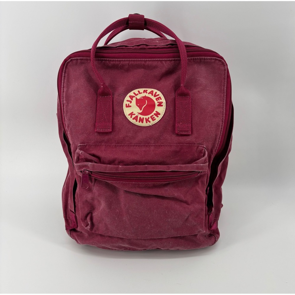 Fjallraven Kanken Classic Backpack Ox Red Burgundy School Bag